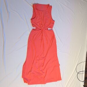 Beyond Yoga Around The World Front Twist Dress